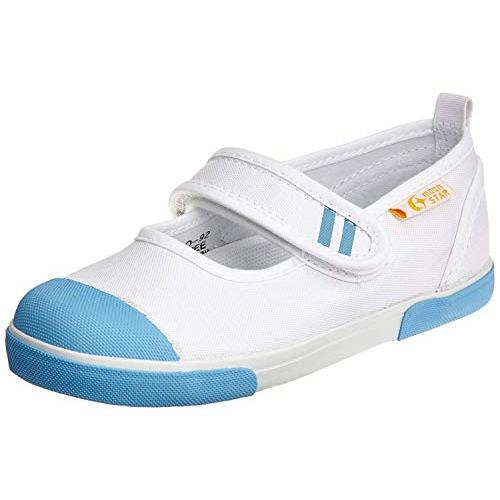 キャロット 上履き マジック バレー 4大機能 ゆったり 2E キッズ CR ST13 サックス 1...