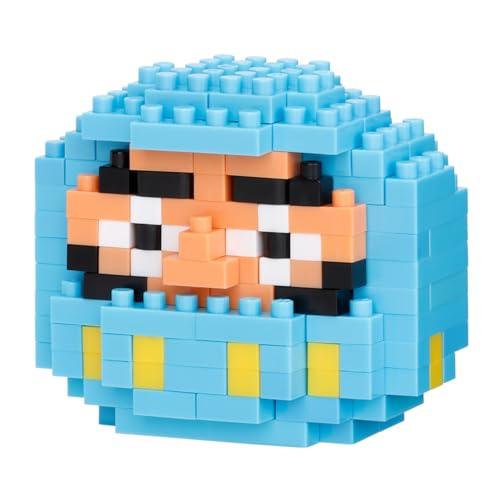 カワダ(Kawada)ナノブロック だるま 水色 NBC_400 1.3×10.5×18ｃｍ