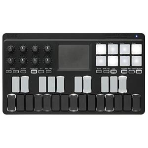 KORG 定番 USB/ワイヤレス オールインワン モバイルMIDIキーボード nanoKEY Studio 音楽制作 DTM A｜remtory