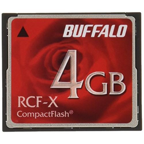 バッファロー BUFFALO コンパクトフラッシュ4GB RCF-X4G