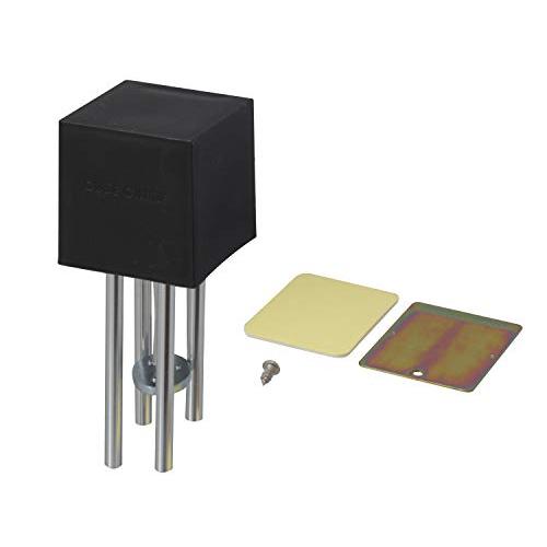 アイワ金属 チャイム ベル 強力磁石で取付 キューブチャイム ブラック AP-010K