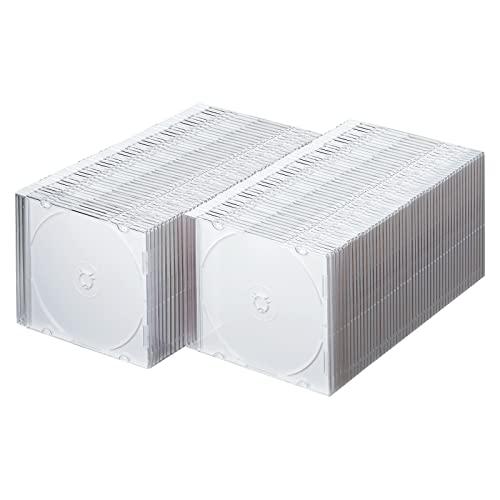 サンワサプライ(Sanwa Supply) Blu-ray・DVD・CDケース(スリムタイプ・100...