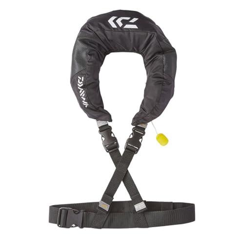 ダイワ(DAIWA) ショートライフジャケット(ネックタイプ手動膨脹式) ブラック フリー DF-2...