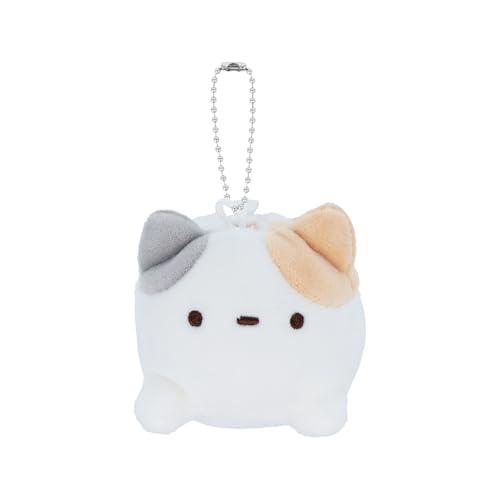 サンスター文具 ずんどうネコ キーホルダー ぬいぐるみ ミケ S8349010