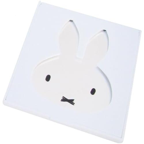 ハシートップイン 鏡 ミラー 手鏡 ミッフィー 日本製 ホワイト MF-8139