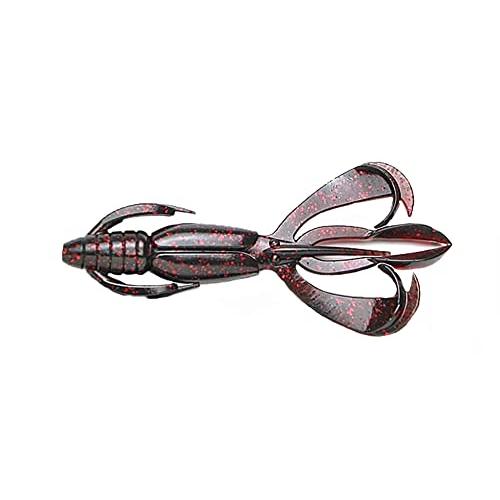 ケイテック(Keitech) クレイジーフラッパー 2.8インチ #411 ブラックチェリー