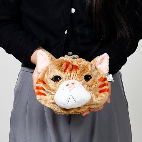丸眞 巾着 ワンダフルピース もふっとエキゾチック ファー生地 刺繍 0765011700