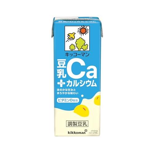 キッコーマン 豆乳＋カルシウム 200ml×18本