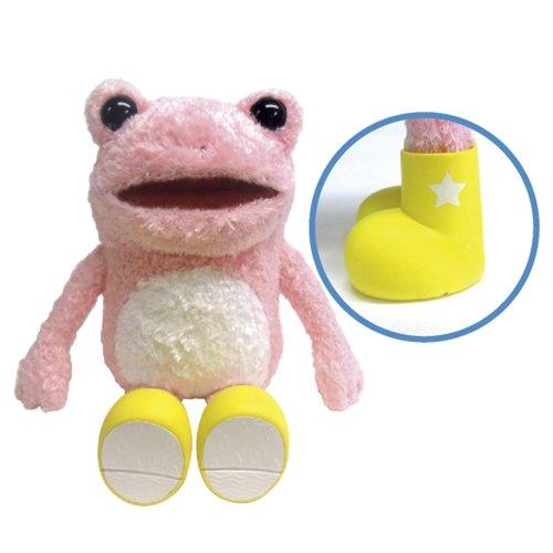 キックル ぬいぐるみ(S) カエル 高さ16cm ピンク