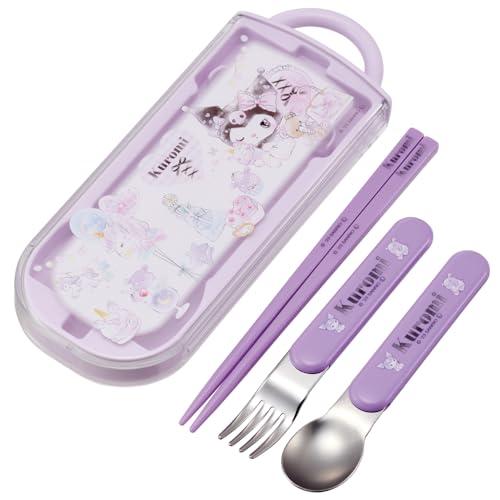 スケーター(Skater) お弁当 トリオセット 箸 スプーン フォーク クロミ サンリオ 子供用 ...