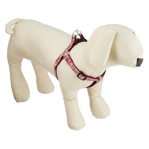 ペティオ (Petio) 犬雅 唐草ハーネス レッド S サイズ