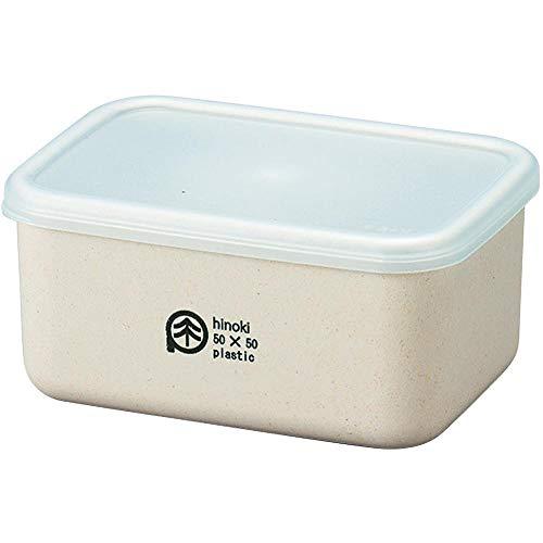 たつみや 弁当箱 ランチプラス レクタングル ひのきのぷら 電子レンジ可 日本製 S キナリ