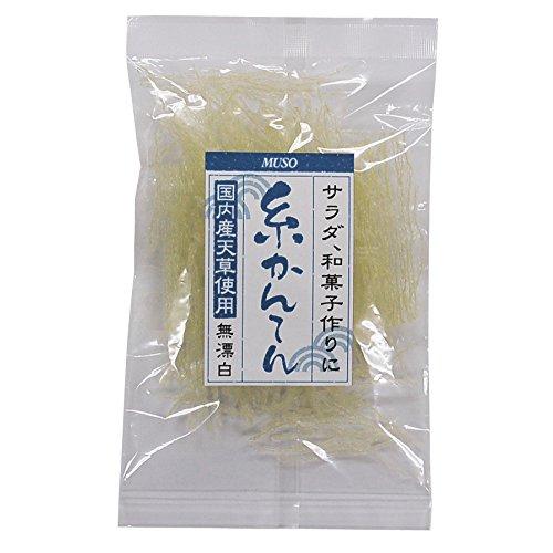 ムソー 国内産無漂白・糸かんてん 16g