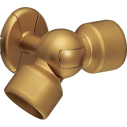 マツ六 手すり部材 BAUHAUS セレクト 35自在ブラケットカバー付 BD-60G ゴールド