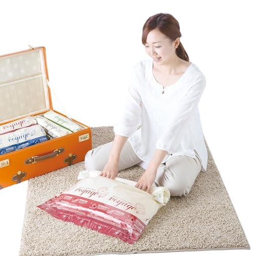 東和産業 圧縮袋 VO 押すだけ衣類圧縮パック LL 2枚入り