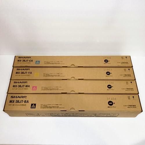 シャープ MX-36JT 4色セット 国内純正トナー MX-36JT_BA/MA/YA/CA