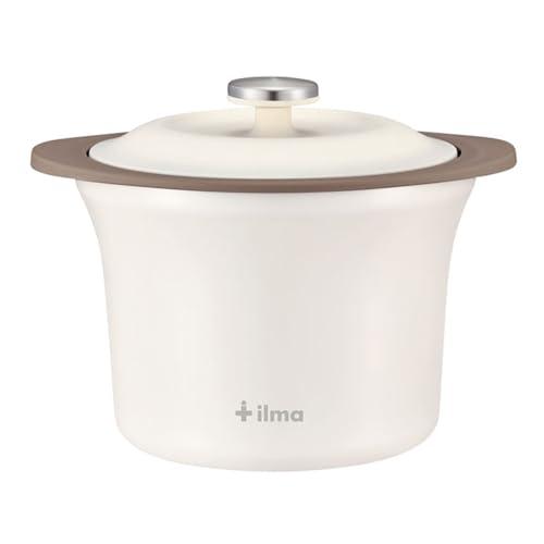 ピーコック魔法瓶工業 電子レンジ 調理器 イルマ リビングジャー ホワイト 1.72L ACA-16...