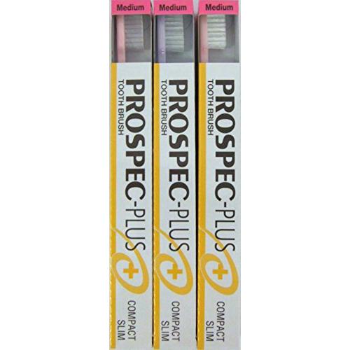 GC プロスペック 歯ブラシプラス コンパクトスリム M (3本セット)