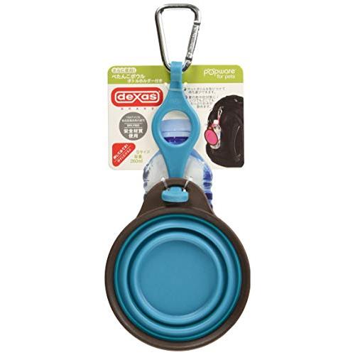 Popware(ポップウェア) ポップウェア ぺたんこボウル ボトルホルダー付 ブルー S サイズ