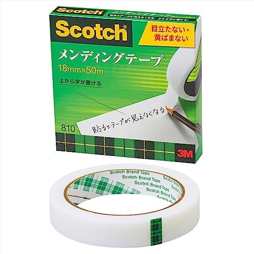 3M スコッチ テープ メンディングテープ 18mm×50m 大巻 810-3-18