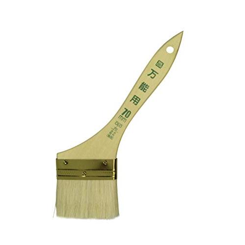 アサヒペン 刷毛 PC万能用 70mm CEO-70 水性塗料 油性塗料 兼用