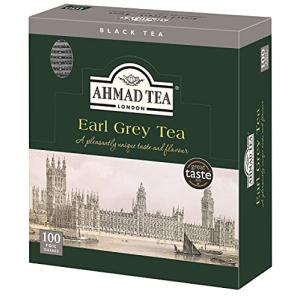 AHMAD TEA ( アーマッドティー ) アールグレイ ティーバッグ 100袋入り   英国ブランド 個包装｜remtory