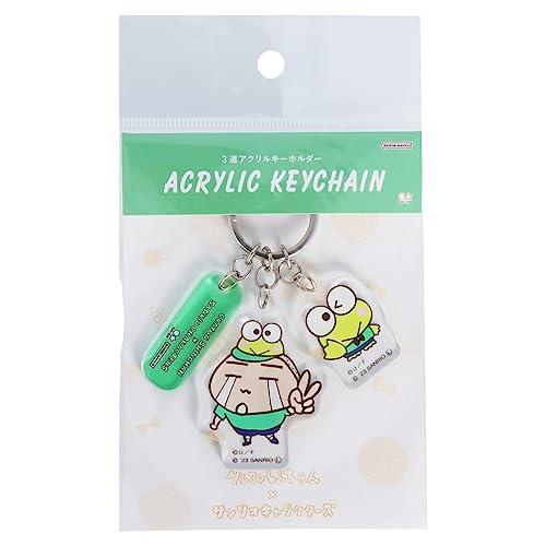サンスター文具 サンリオ キーホルダー 3連アクリル クレヨンしんちゃん×サンリオ マサオくん×けろ...