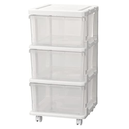 JEJアステージ(JEJ Astage) SEEDS(シーズ) スリムチェスト プラスチック 3段 ...