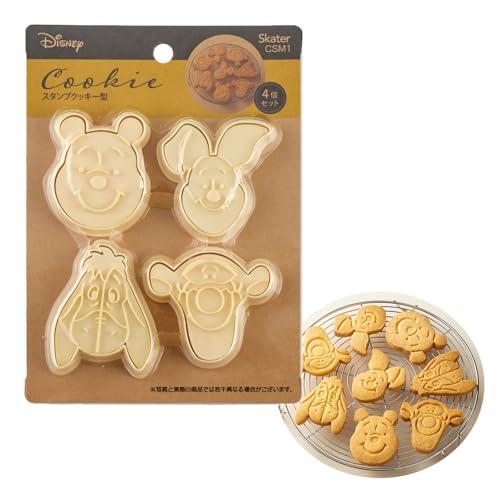 スケーター(Skater) スタンプ クッキー型 ディズニー くまのプーさん 4個セット CSM1-...
