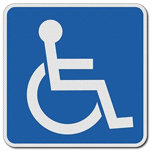 身障者用設備（車椅子）マーク 窓の内側から はってはがせるタイプ 吸盤タイプ代替 ドット糊ステッカー...