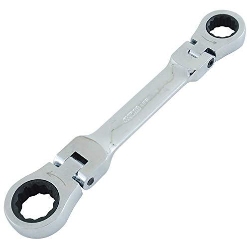 SK11(エスケー11) ギアーテック ショートダブルフレックスラチェットレンチ 12×14mm M...