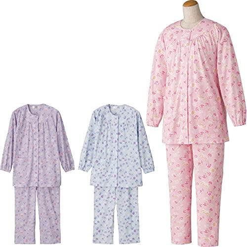 ハナサンテラス介護用パジャマ ワンタッチテープ 介護 パジャマ 婦人 女性 上着のみワンタッチテープ...