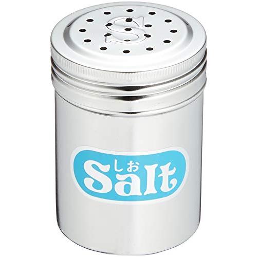 遠藤商事 業務用 調味缶 小 (アクリル蓋付) S缶 (しお) 18-8ステンレス・ポリプロピレン ...