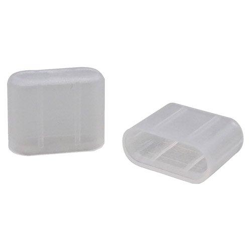 テクノベインズ USB3.1Type-C ケーブル先端用キャップ (半透明) 6個/パック USB3...