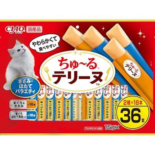 CIAO ちゅ〜るテリーヌ 36本入り ささみ・ほたてバラエティ