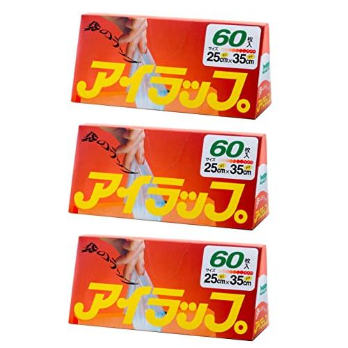 岩谷マテリアル(Iwatani Materials) ポリ袋 アイラップ 家庭用 60枚入×3セット...