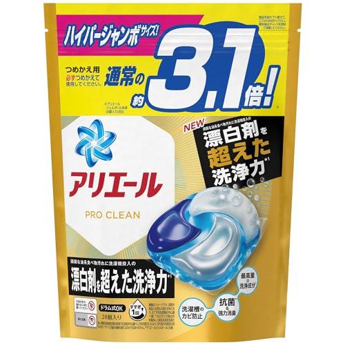 アリエール 洗濯洗剤 ジェルボール4D プロクリーン 詰め替え ハイパージャンボ 28個