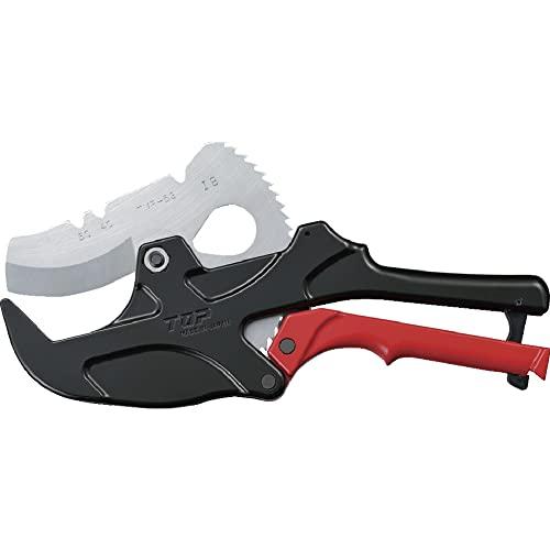 トップ (TOP) エンビパイプカッター 外径63mm切断可能 VP50 切断可能 面取り機能付き ...