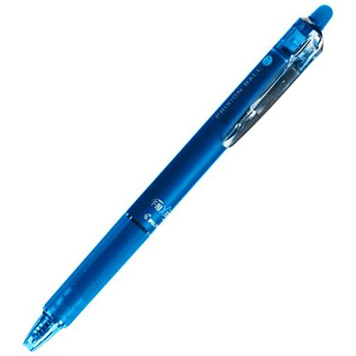 パイロット フリクションボールノック 07 ボールペン ライトブルー (LFBK-23F-LB)