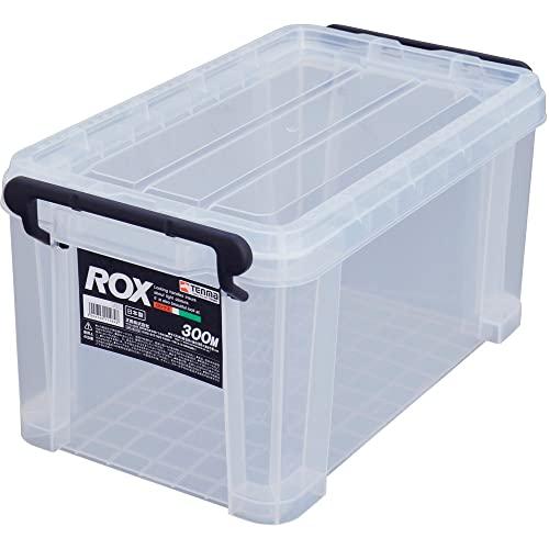 天馬 耐久性に特化した収納ボックス 日本製 防災 ロックス 300M クリアケース コンテナボックス...