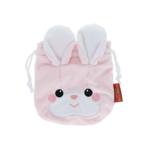 サンスター文具 レトロぬいぐるみこれくしょん 吉徳 グッズ 巾着 ぬいぐるみ クリーミーうさぎ S2...