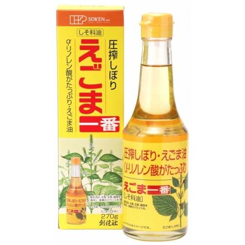 創健社 えごま一番 (しそ油) 270g
