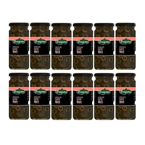 フラガタ スライスブラックオリーブ 120g ×12個