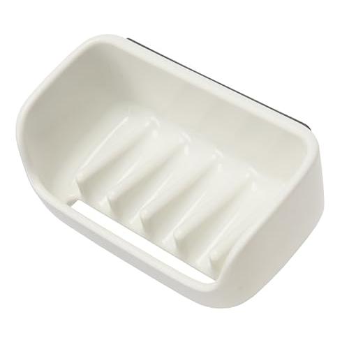 マーナ (marna) マグネット 石けん置き (自然に水が切れる傾斜構造/磁石付き) ソープディッ...