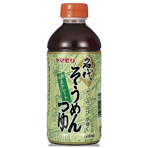 ヤマモリ 名代そうめんつゆ 500ml ×5本