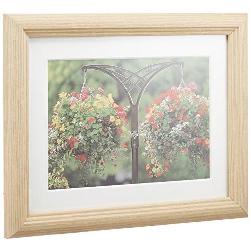 FUJICOLOR 額縁 YM-3 キャビネ 木地 2L 木製 ベージュ 55224