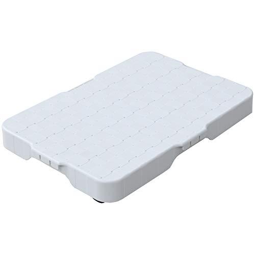 山善(YAMAZEN) 台車 耐荷重50kg ストック・押入れ・キッチン収納 キャスターが目立たない...