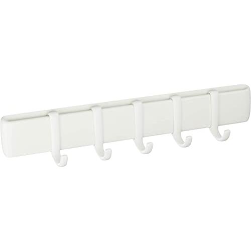 マーナ (marna) マグネットフック 5連フック (ホワイト) 浴室 小物収納 壁掛けフック (...
