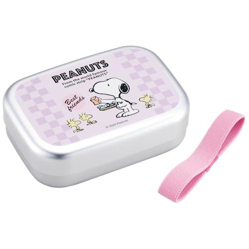 スケーター(Skater) 弁当箱 370ml アルミ製 保温庫対応 ランチベルト付き 子供用 スヌ...