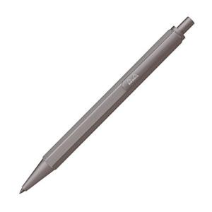 ロディア ボールペン スクリプト 0.7mm 六角形軸 アルミニウムボディ ヘアライン加工 低粘度油性インク シルバー RHODI